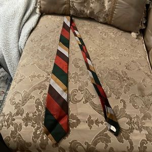 Oscar De La Renta silk mens tie- vintage, multicolor
